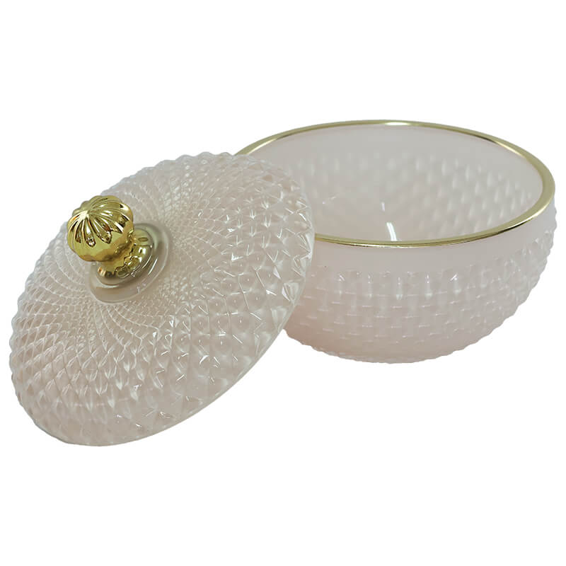 PALE PINK TRINKET BOX 11X10CM