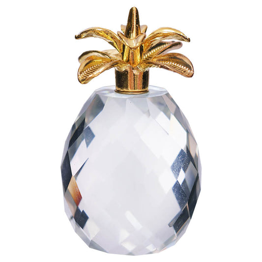 CLEAR CRYSTAL PINEAPPLE 7CM