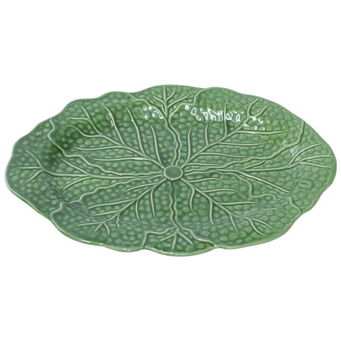 CABBAGE LEAF PLATTER 36X25CM