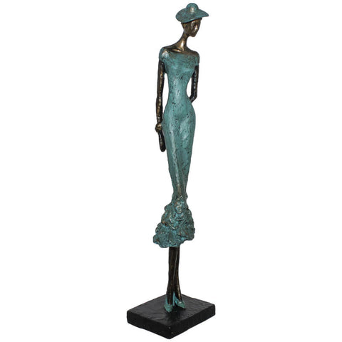 LADY WITH HAT 40CM
