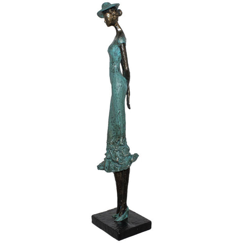 LADY WITH HAT 40CM