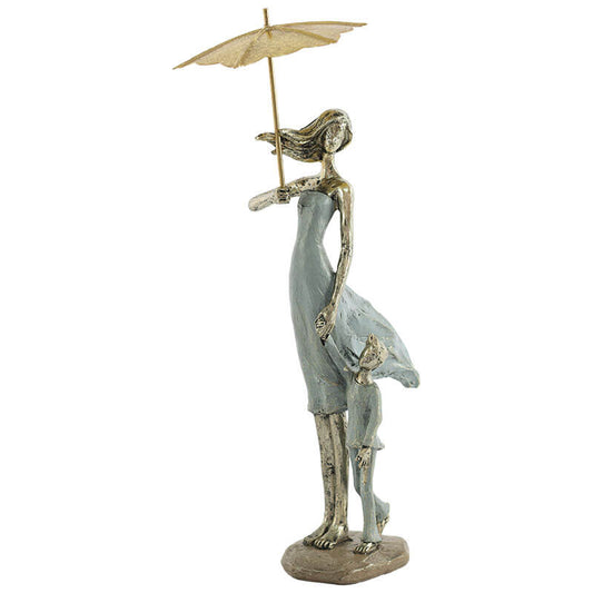 MOTHER AND CHILD/GOLD UMBRELLA 29