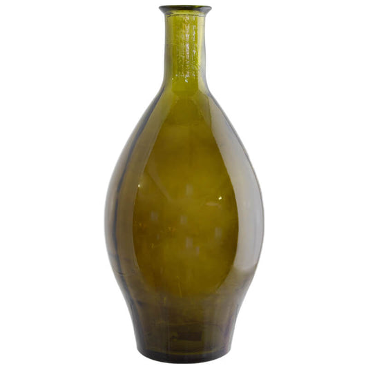 OLIVE GREEN CLARO VASE 60CM