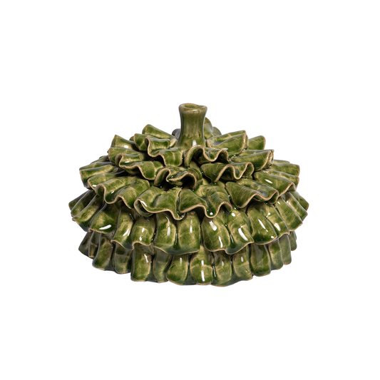 CERAMIC SATURN FRILL POT