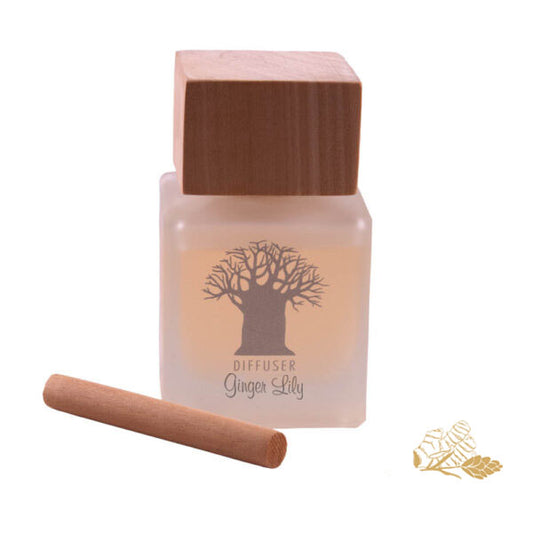 MOCKANA WOODEN TOP DIFFUSER GINGER LILY