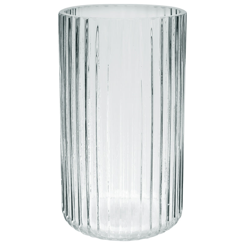 LINE VASE 20CM CLEAR
