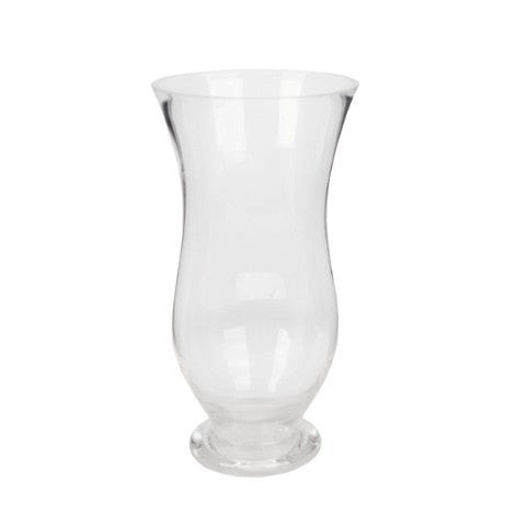 BLACK FTD VASE CLEAR BASE 50CM