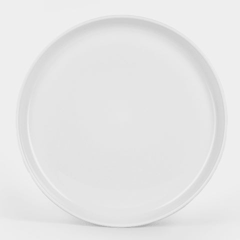 JAN FLAT STACKABLE SIDE PLATE WHITE