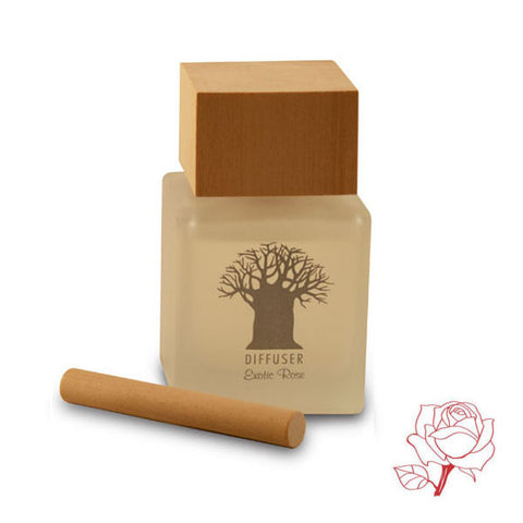 MOCKANA WOOD TOP DIFFUSER EXOTIC ROSE